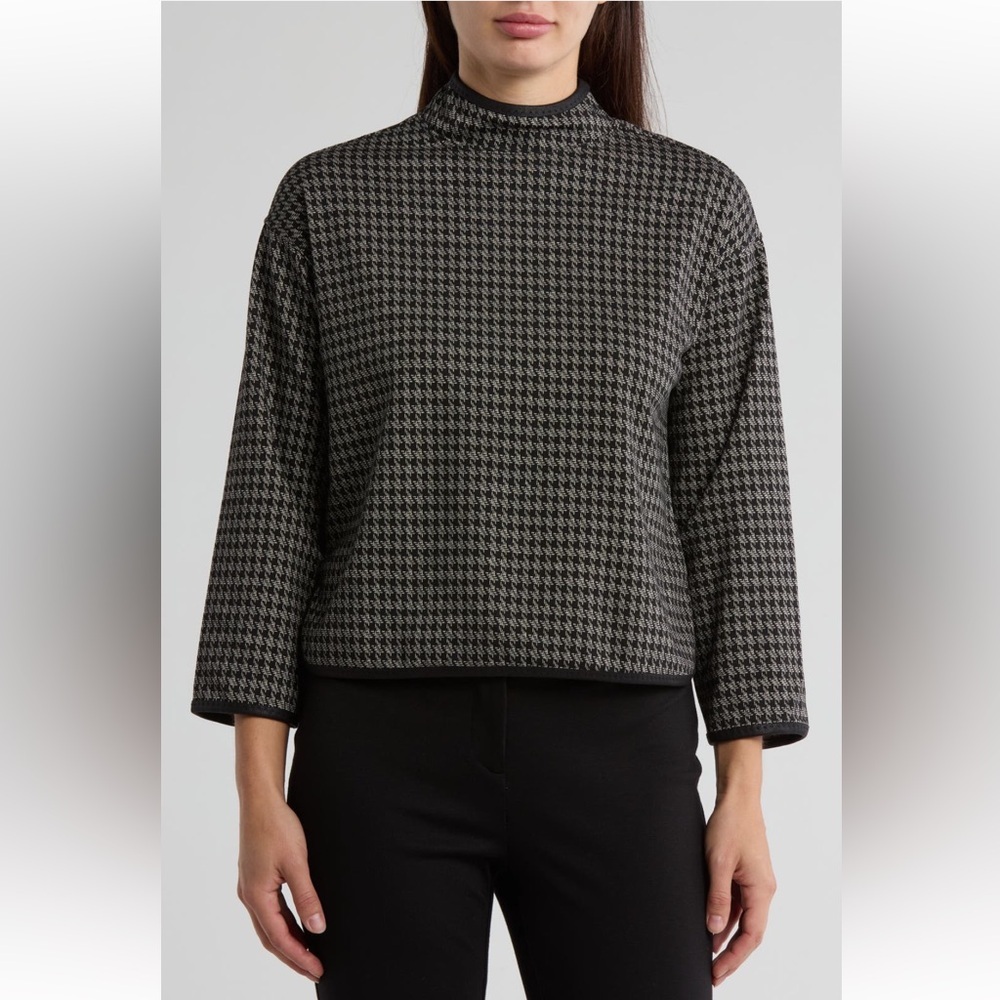 Nordstrom/ Max Studio🖤 Stylish Houndstooth Sweater - Brand New‎ with Tags! 🖤